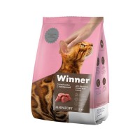 Сухой полнорационный корм для кошек всех пород WINNER Говядина 2 кг