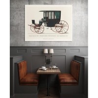 Плакат "34;Просто Постер "34; Старая карета 90x120 в подарочном тубусе 434100550391