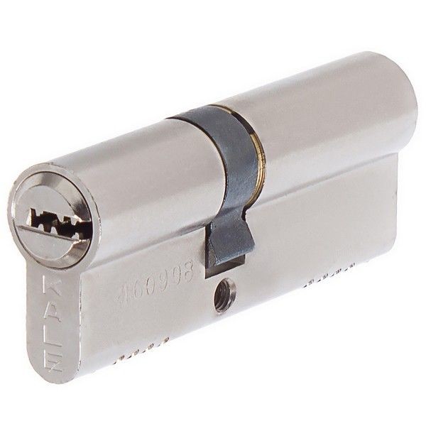 Цилиндр ключ/ключ 40х40 никель,164 OBS SNE/80