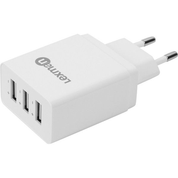 Зарядное устройство Lexman USB 3.4А, 5В