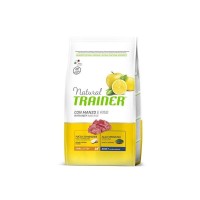 Сухой корм для взрослых собак мелких и миниатюрных пород TRAINER Natural Small&Toy Говядина Рис 2 кг