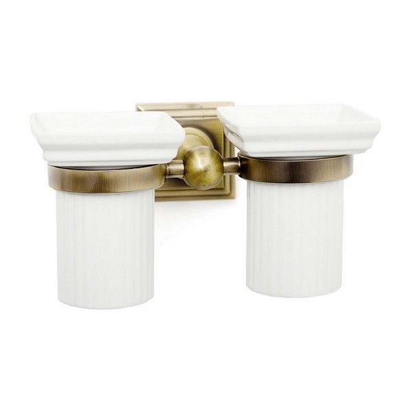 Стакан для ванной Wess Roytend antique bronze W03-02