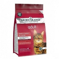 Сухой корм для взрослых кошек ARDEN GRANGE беззерновой Курица Картофель 8 кг