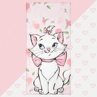 Полотенце "34;Мари "34;, Коты аристократы 70х146 см, 100% хлопок 160гр/м2