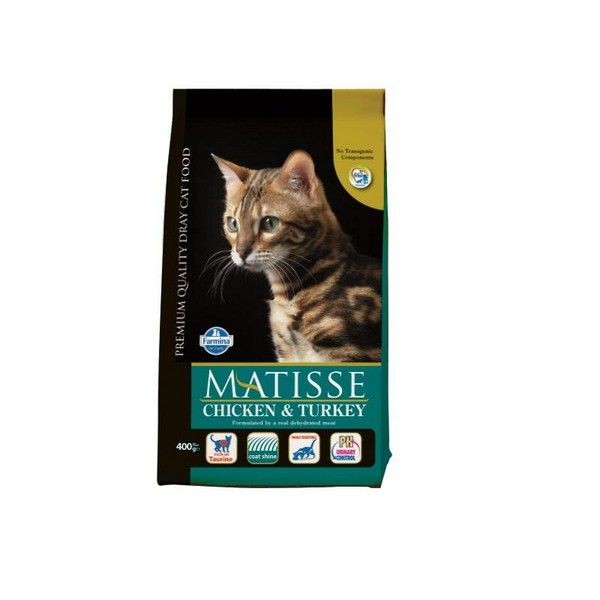 Сухой корм для кошек MATISSE Курица с Индейкой 400 г