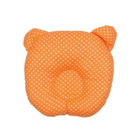 Подушка анатомическая AmaroBaby First Pillow Горошек AMARO-40FP-GO, 22х22 см, холлофайбер