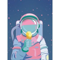 Постер «Мечта космонавта» 30x40 см