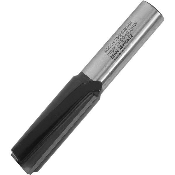 Фреза пазовая прямая Bosch 16x40 мм, хвостовик 12 мм