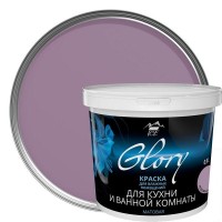 Краска для кухни и ванной цвет розовый кашемир 0.9 л
