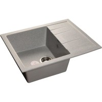 Кухонная мойка GranFest Q-650 L QUADROQ-650 L сер