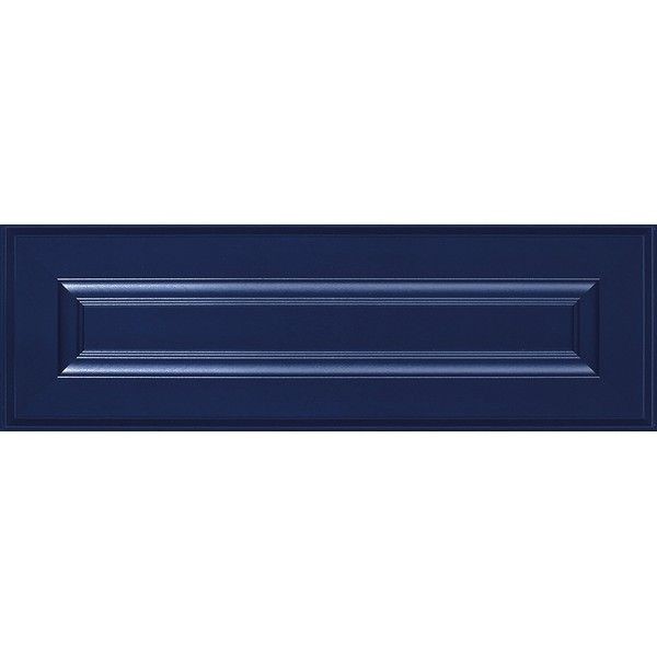 Дверь для выдвижного ящика Delinia ID «Реш» 40x12.8 см, МДФ, цвет синий