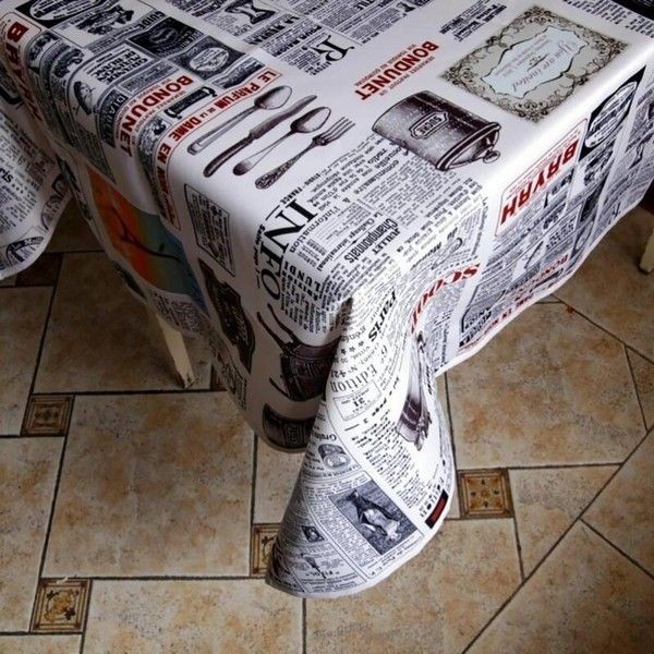 Скатерть Myatashop Il Giornale 48.63.95.8, 150х180 см