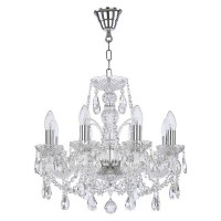 Люстра Bohemia Ivele Crystal 1411 105.8.165.Ni E14 8 ламп 16 м²