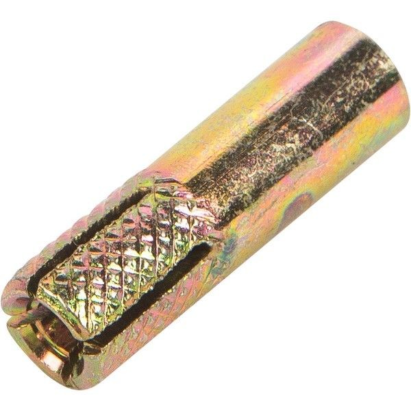 Анкер забивной, 6x25 мм, сталь оцинкованная, 6 шт.