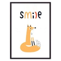 Постер Дом Корлеоне Лиса "34;Smile "34; 07-0596-30х40, 30х40 см