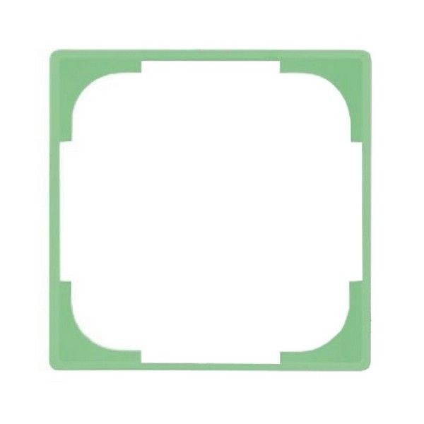 Вставка декоративная в рамку ABB Basic 55 цвет салатовый