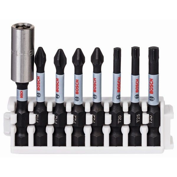 Биты ударные Bosch Impact Control, PH, 50 мм, 8 шт.