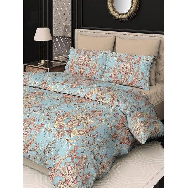 Комплект постельного белья полутораспальный Sorrento Deluxe Шафран 117074, сатин