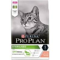 Сухой корм для кошек Pro Plan® лосось, 3 кг