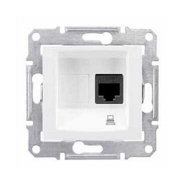 Розетка компьютерная Schneider Electric SEDNA SDN4300121
