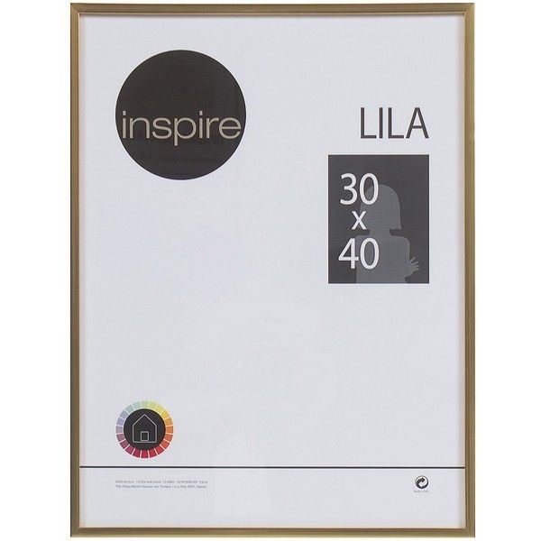 Рамка Inspire «Lila», 30х40 см, цвет золото