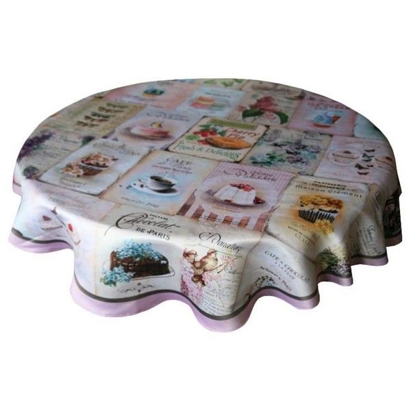 Скатерть Myatashop Капкейки 48.98.53.6, 155х155 см