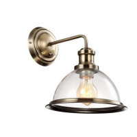 Настенный светильник Arte Lamp Oglio A9273AP-1AB E27 1 лампа цвет прозрачный