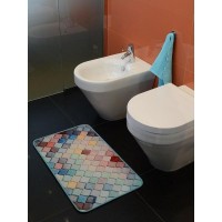 Коврик для ванной Аквалиния Палитра 45*75 см