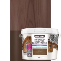 Антисептик Luxens гибридный цвет орех 9л