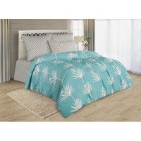 Комплект постельного белья двуспальный GUTEN MORGEN Прана , поплин, 70x70 см