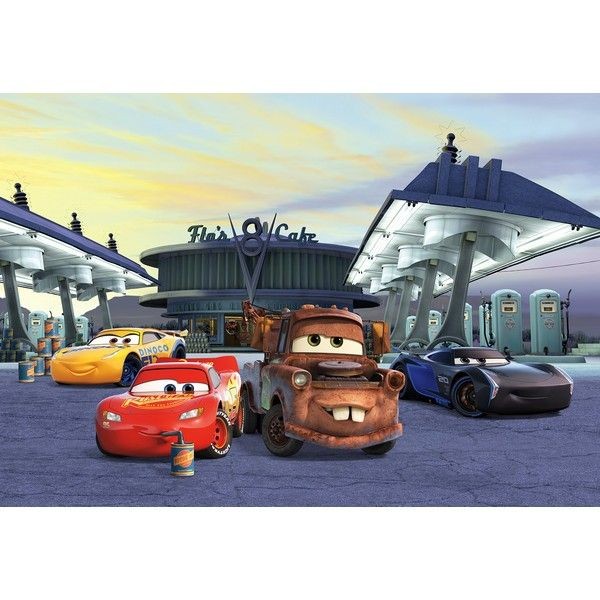 Фотообои Komar Disney Cars3 Station 8-4101 254х368 см