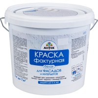 Краска для фасадов фактурная Латек Л305 7 кг