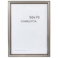 Рамка Charlotta цвет серебро размер 50х70