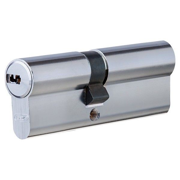 Цилиндр Abus 35х45 мм, ключ/ключ, цвет никель
