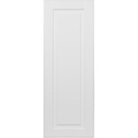 Дверь для шкафа Delinia «Леда белая» 33x92 см, МДФ, цвет белый