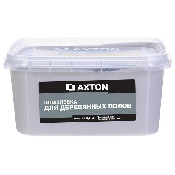 Шпатлёвка Axton для деревянных полов 0,9 кг тач