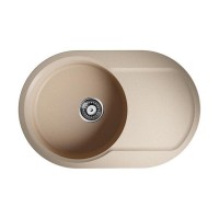 Кухонная мойка OMOIKIRI Manmaru 78-SA 78х51см искусственный гранит/бежевый