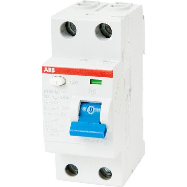 УЗО Abb 2 полюса 16 А, 2CSF202001R0160