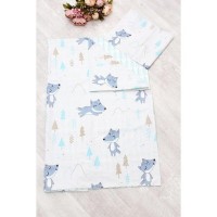 Комплект постельного белья AmaroBaby Time To Sleep в кроватку, бязь 3 предмета