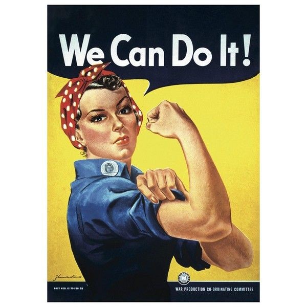 Постер Просто Постер We can do it 40х50 см