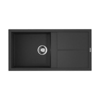 Кухонная мойка OMOIKIRI Sumi 100-BL 100х50см искусственный гранит/черный