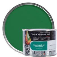 Грунт эмаль по ржавчине 3 в 1 гладкая Dali Special цвет зеленый 0.4 кг