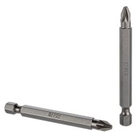 Биты Dexter, PZ2, 70 мм, 2 шт.