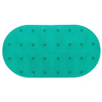 Коврик противоскользящий Varmax "34;Дождь "34; 68смх38см, бирюзовый