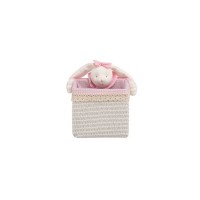 Корзина для хранения Handy Home Зайчик QR-T-04S, 21х18 см