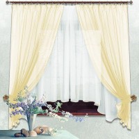 Штора для кухни Nivasan Лидия Hk.Ld-9, 170х400 см