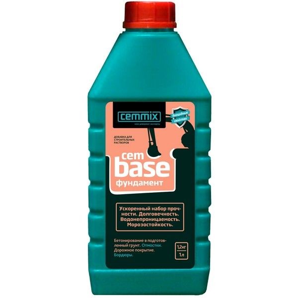 Добавка для фундамента Cemmix CemBase, 1 л