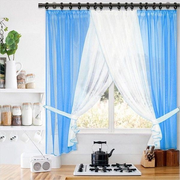 Штора для кухни Nivasan Сильвия HK.SL-11, 180х400 см