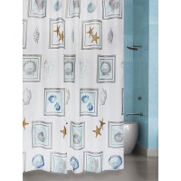Шторка для ванной комнаты Bath Plus Sea photos CH16054, 180х180 см