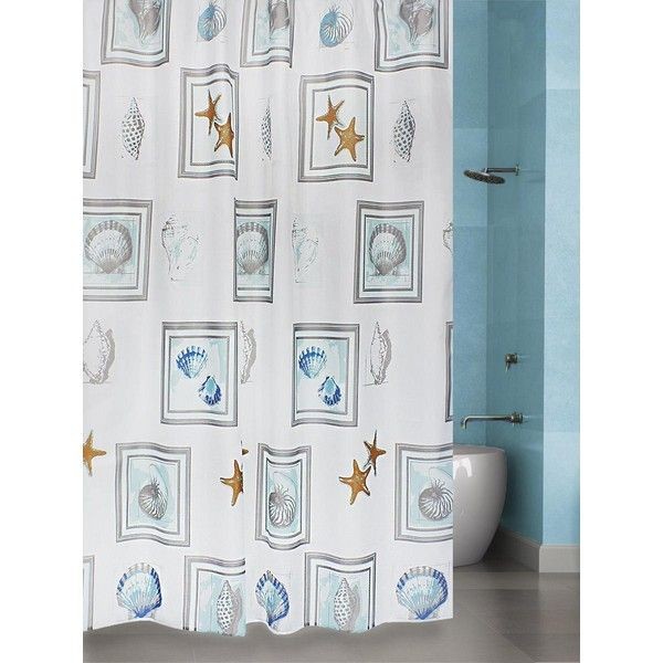 Шторка для ванной комнаты Bath Plus Sea photos CH16054, 180х180 см